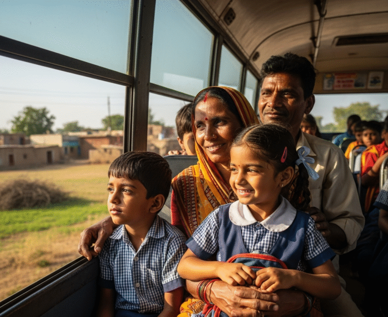 RTE Gujarat Free Transport Facility for Selected Students 2025 – Amount, Rules & Application Process