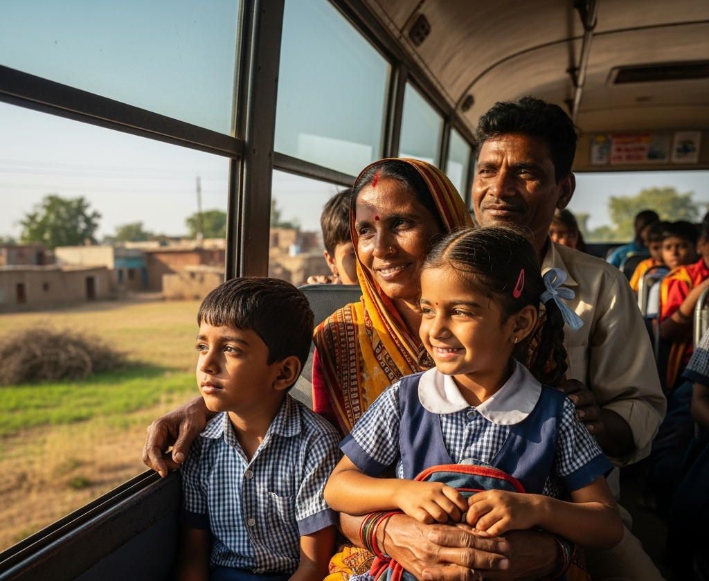 RTE Gujarat Free Transport Facility for Selected Students 2025 – Amount, Rules & Application Process