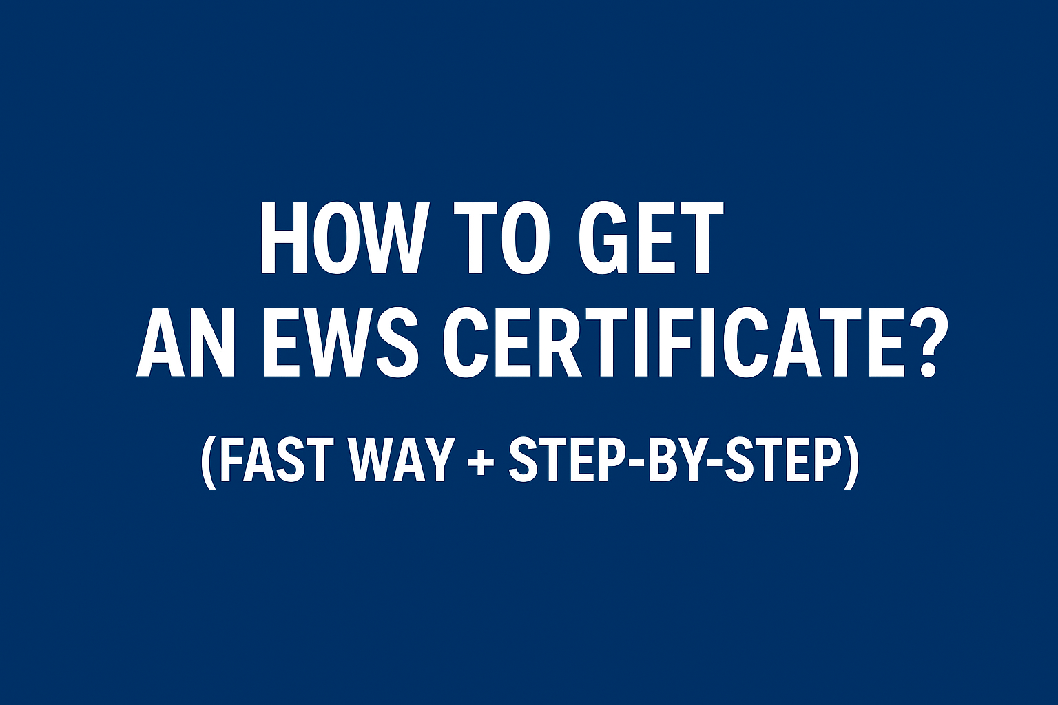 How-to-get-an-ews-certificate