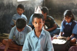 Orphan child attending school - RTE Gujarat 2026