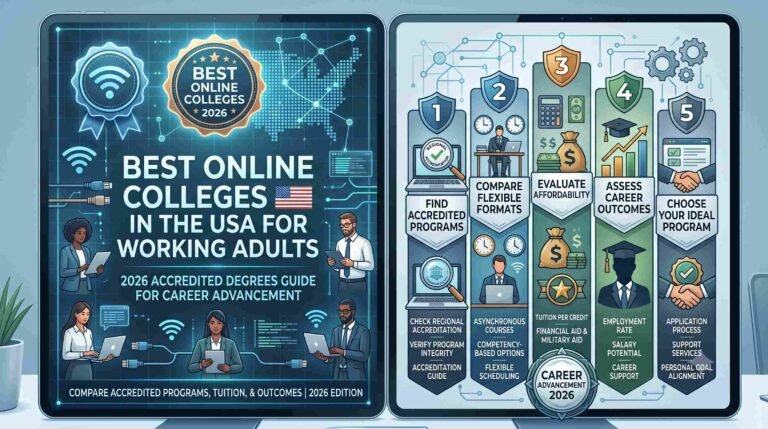 Best Online Colleges in the USA for Working Adults